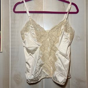 Vintage 70's Lace Tank Top Wonder maid 6991